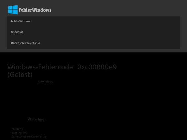 fehlerwindows.de
